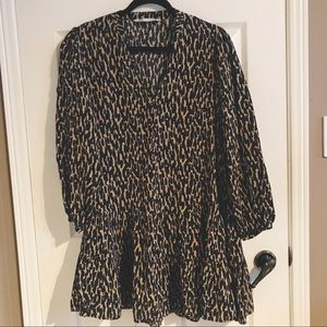 Zara Animal Print Dress